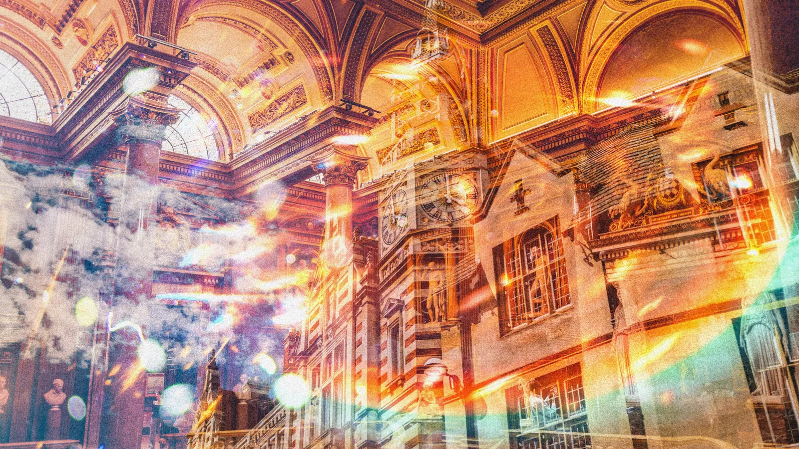 Double exposition, Cambridge / Double exposure, Cambridge