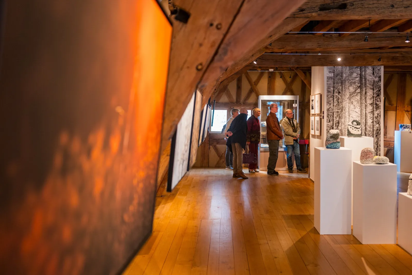Vernissage, Durbuy History & Art Museum / Exhibition opening, Durbuy History & Art Museum
